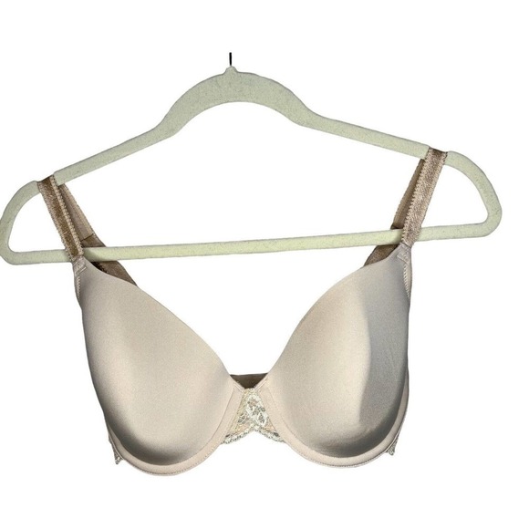 Wacoal Other - Wacoal 85340 Womens‎ French Garden Contour Underwire Bra Nude Size 32DD Beige